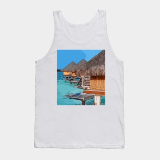 Bora Bora Bungalows Tank Top